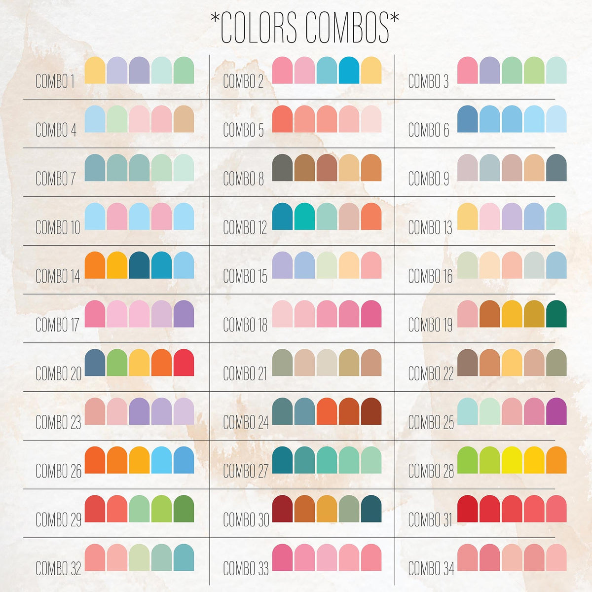 Colorful Shape Wall Decals, Polka Dot Square Star Triangle Decals
