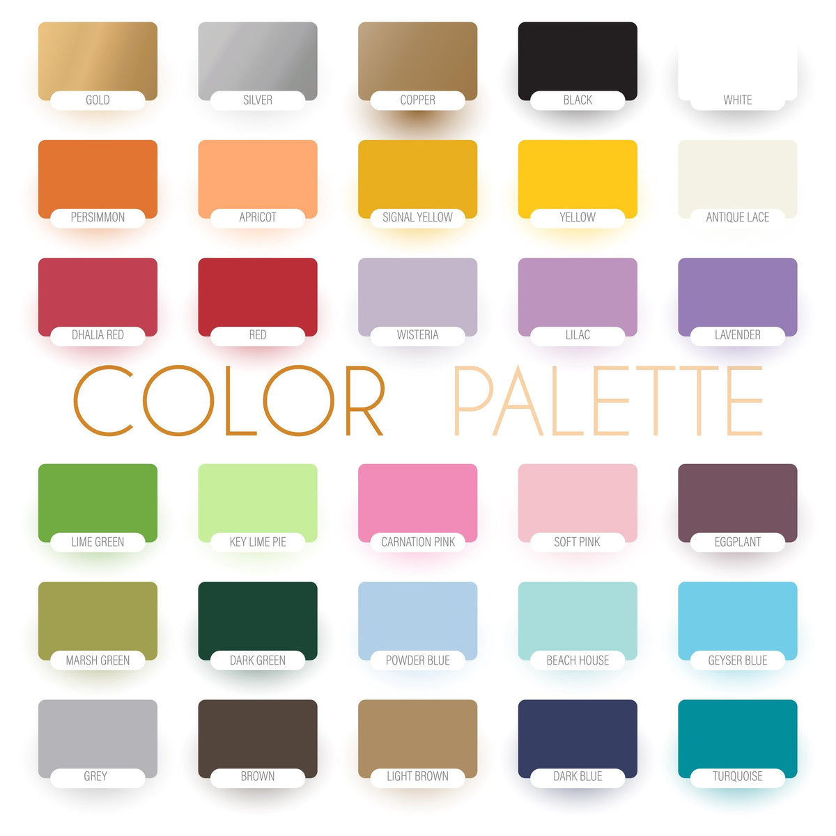 Palm Leaf Wall Decals size reference on a wall