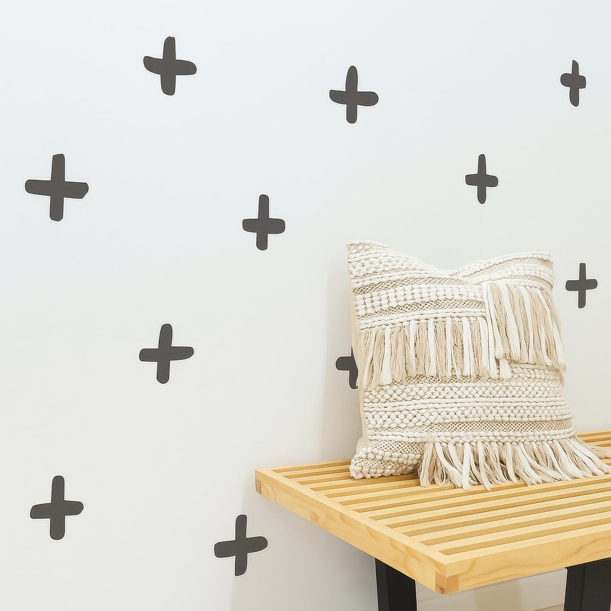 Plus Sign Wall Decals decal sheet flat-lay