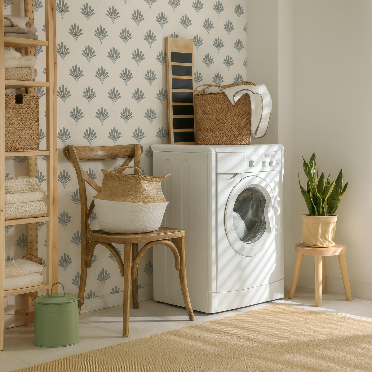 Floral Wall Decals Set of 45 or shown in a home interior