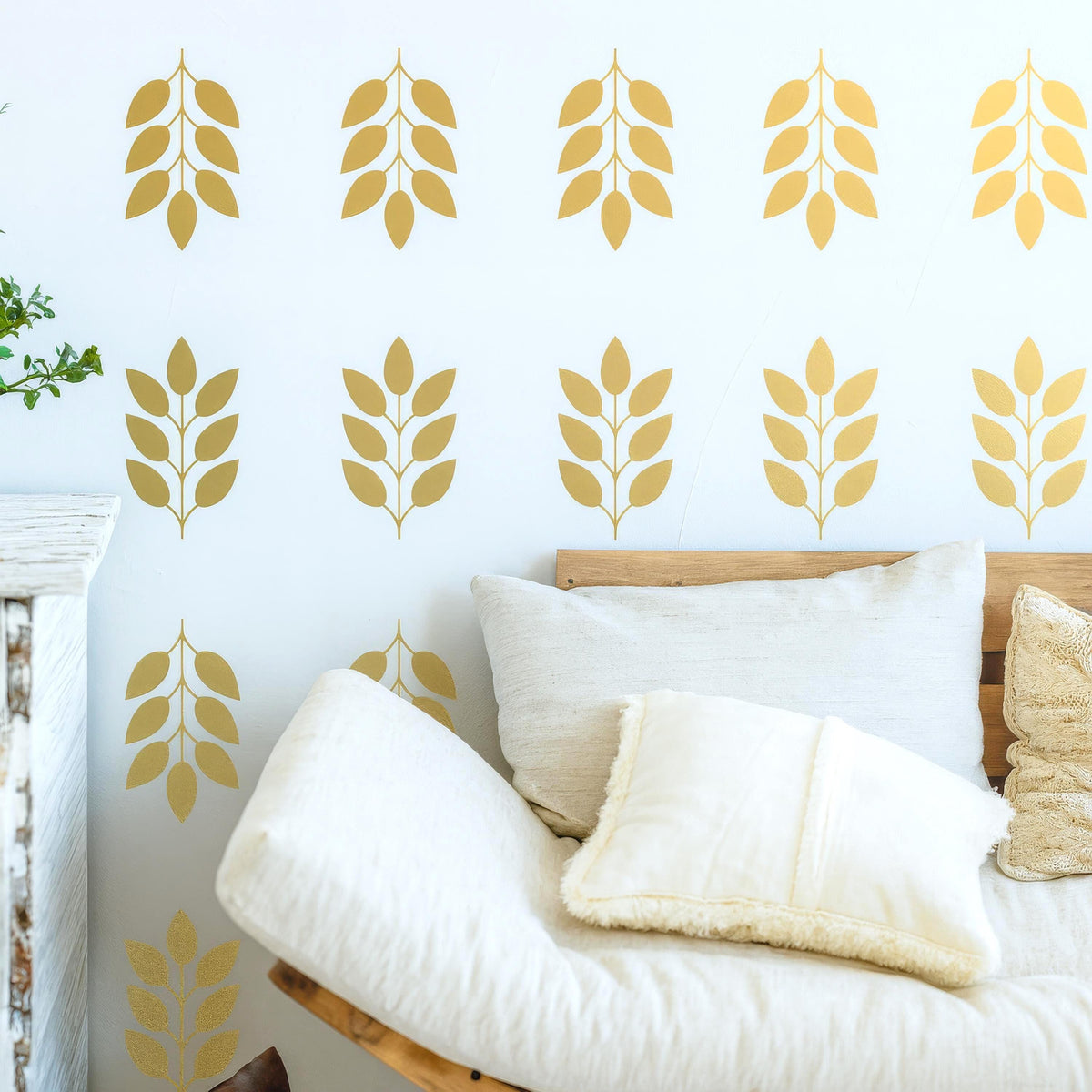 Branch Wall Decals Set of 36 or installed on a styled wall