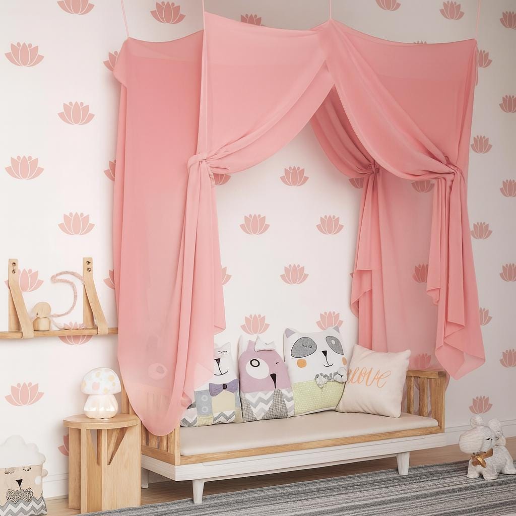 Lotus Wall Decals Set of 36 or displayed in a styled space