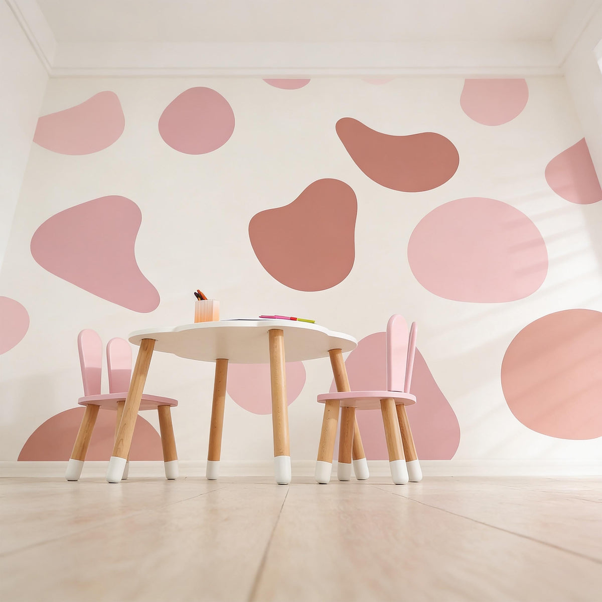 Abstract Wall Decals Set decal sheet flat-lay