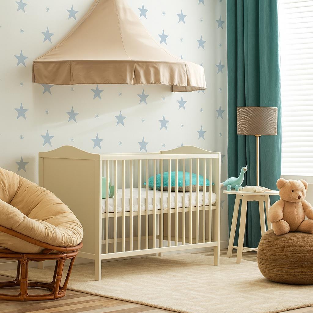 Star Wall Decals Set of 27 Big and 27 Small or 54 Big and 54 Small decal sheet flat-lay