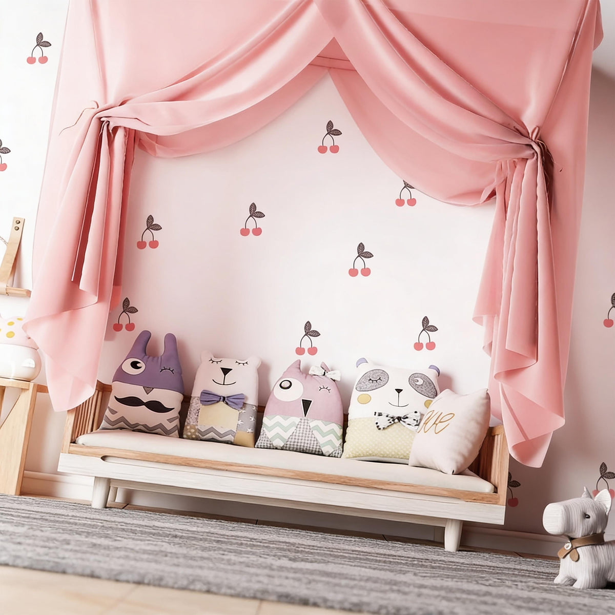 Cherry Wall Decals Vinyl decal sheet flat-lay