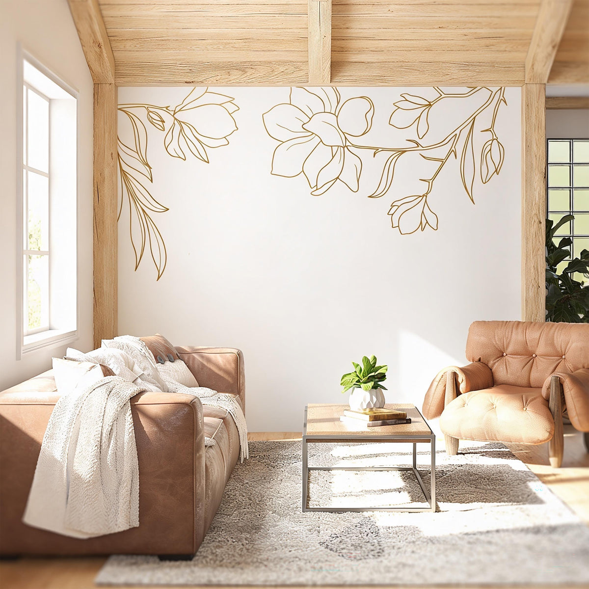 Magnolia Wall Decals decal sheet flat-lay