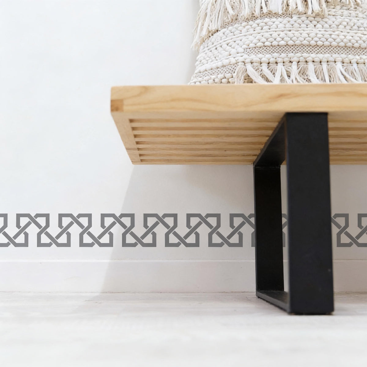 Geometric Wall Decal Border decal sheet flat-lay