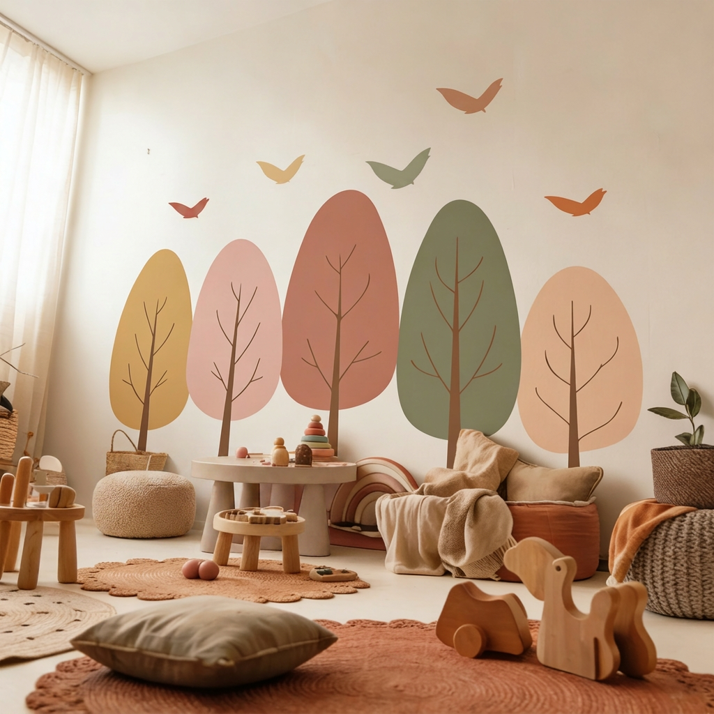 Mae & Theo's wall