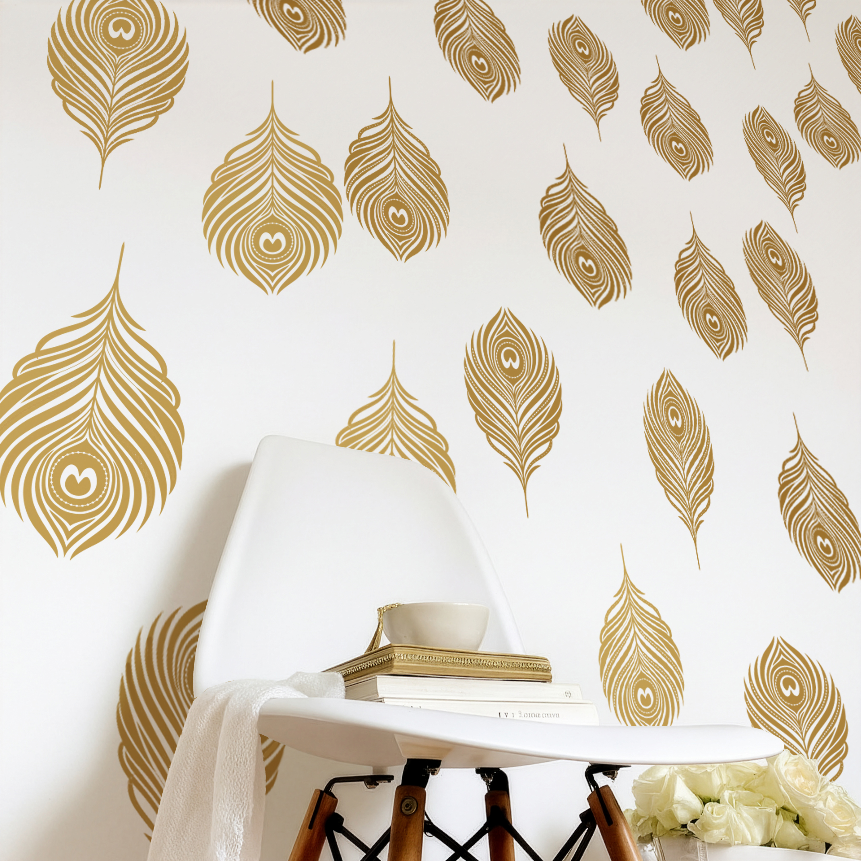 Feather scatter